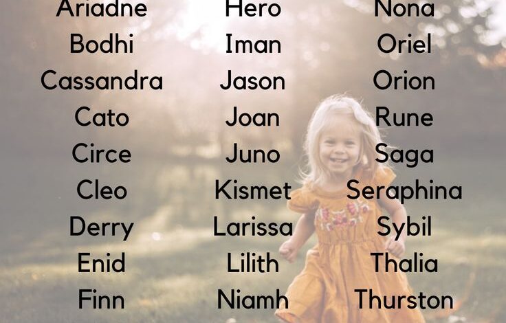 Mystical names